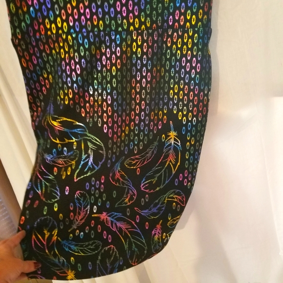 Lularoe Casual Multi Colored Skirt Medium